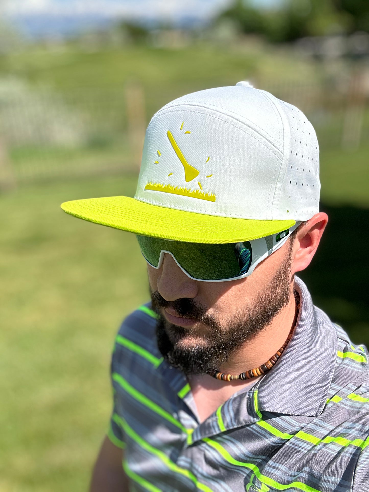 Lime Lightning Ugly Par Hat